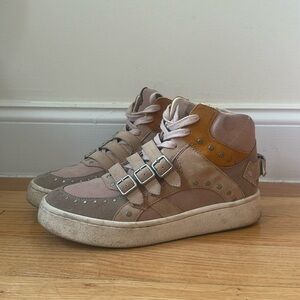 Coach high top sneakers - size 9 women’s